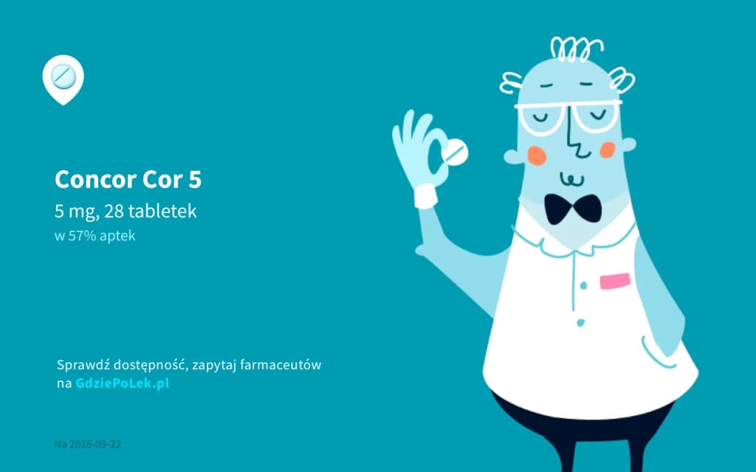 Dlaczego pacjenci cenią Concor Cor 5? Oto opinie i fakty o leku