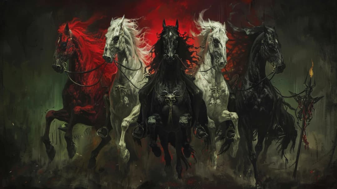 Jeźdźcy apokalipsy: opis, znaczenie i symbolika czterech jeźdźców